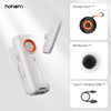 Hohem MIC-01 wireless Lavalier Microphone, Noise Canceling Recording, 20 hours battery life, for iPhone, Android, Live Streaming