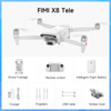 FIMI X8 Tele Max Drone 20KM Range with Wide-Angle Tele Camera 30x Hybrid Zoom 4K 60fps 3-axis Gimbal GPS AI Super Night Video