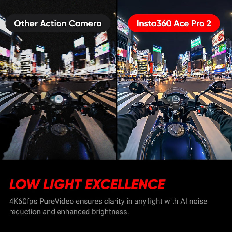 Insta360 Ace Pro 2 Bike Bundle -8K Waterproof Action Camera