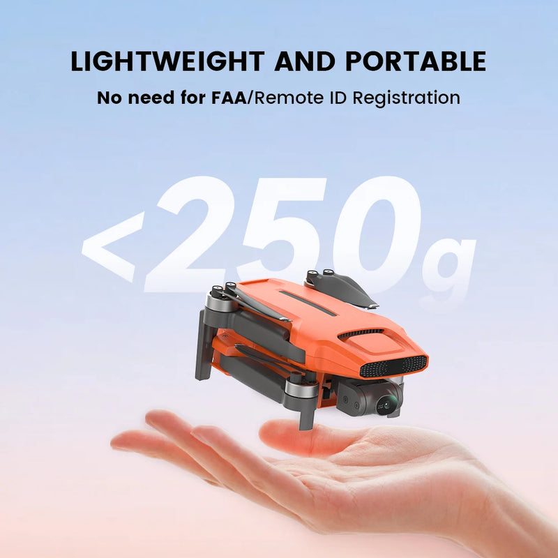 FIMI MINI3 Camera 245g ultra-lightweight  4K 60fps AI Super Nignt professional drone 3-axis Gimbal Camera Auto Return mode 9km