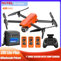 Autel Robotics Camera Drone EVO Lite+ 1" CMOS 6K/30FPS Video Profesional Quadcopter 20MP Photo Mini Drone 40 Min