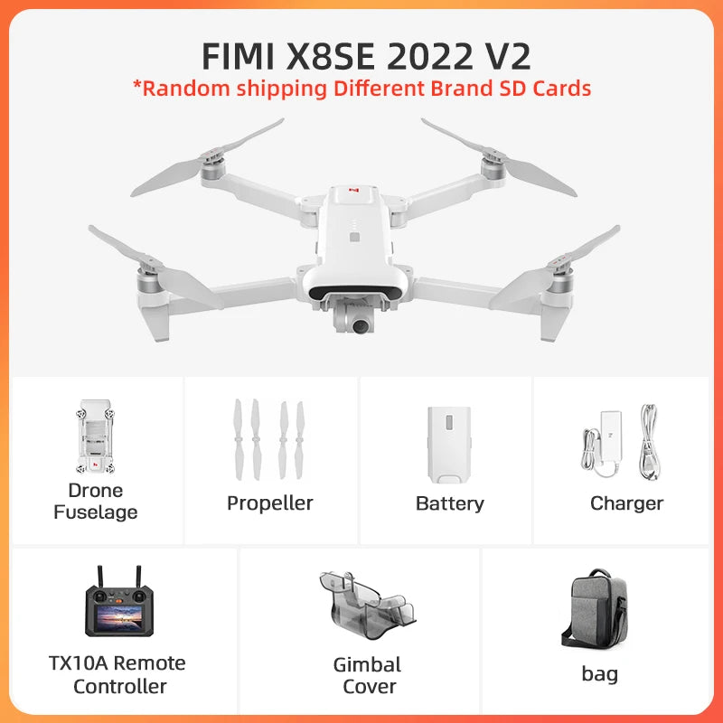 FIMI TX10A Built-in Screen Remote Controller drone for FIMI X8 Pro and X8SE 2022 V2 camera drone