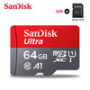 100% Card 128GB 100MB/s A1 Memory Cards cameracard 32GB 64GB Micro SDcard Class 10 UHS-1 flashcard Microsd TF/SD Card
