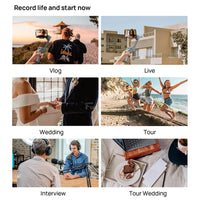 3-Axis Handheld Gimbal Stabilizer Selfie Stick for Smartphone Moza Mini MX