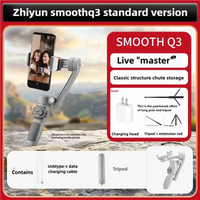 ZHIYUN Official SMOOTH Q3 Gimbal Smartphone 3-Axis Phone Gimbals Portable Stabilizer for iPhone 14 pro max/Xiaomi/Huawei
