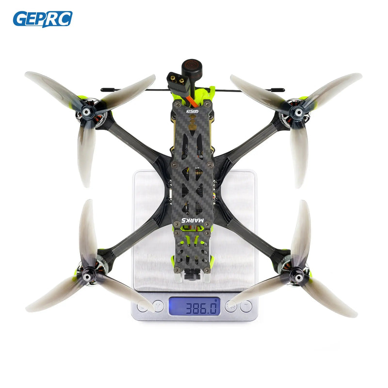 GEPRC MARK5 Analog Freestyle FPV Drone 6S 5Inch SPEEDX2 2107.5 GEP-F722-BT-HD V3 RC FPV Quadcopter LongRange Freestyle Drone