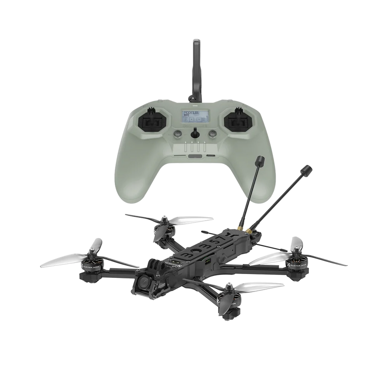 BOB57 O3 Cinematic 6inch 6S HD Drone BNF with O3 Air Unit + Commando 8 Radio Transmitter - ELRS V2 for FPV