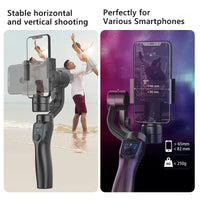 F8 Handheld 3-Axis Gimbal Phone Holder Anti Shake Video Record Stabilizer for Xiaomi iPhone Cellphone Smartphone gimbal camera