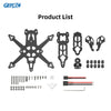 GEPRC GEP-TC18 Frame Kits Suitable for T-Cube18 Drone Carbon Fiber Frame DIY RC FPV Quadcopter Drone Accessories Parts