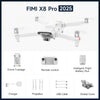 FIMI X8 Pro 2025 drone  4K 60fps 20KM range 3-axis Gimbal GPS AI Super Night Video 1/1.3-inch 48Mp CMOS sensor Smart Tracking
