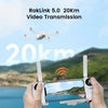 FIMI X8 Tele Max Drone 20KM Range with Wide-Angle Tele Camera 30x Hybrid Zoom 4K 60fps 3-axis Gimbal GPS AI Super Night Video