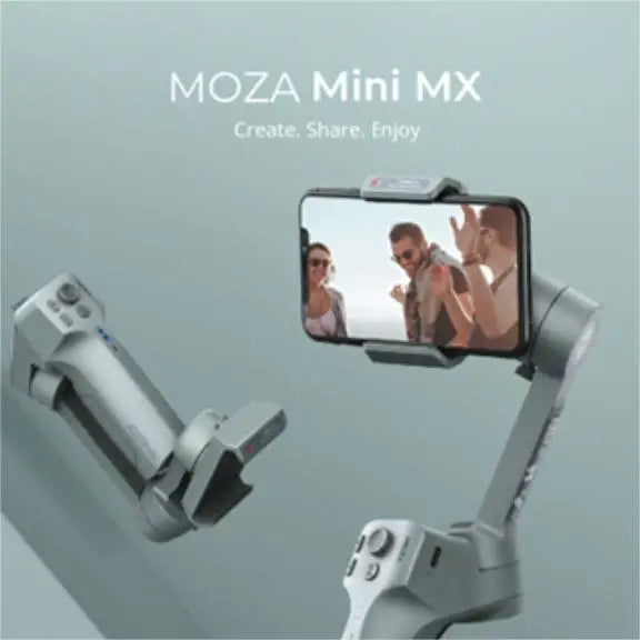3-Axis Handheld Gimbal Stabilizer Selfie Stick for Smartphone Moza Mini MX