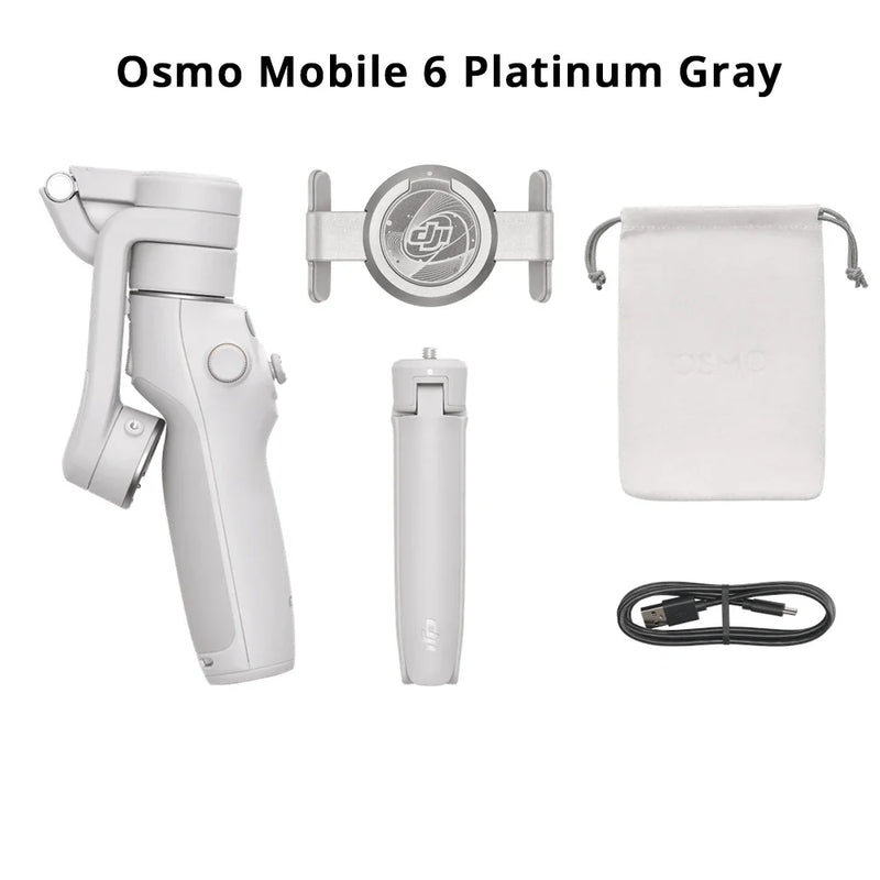 DJI Osmo Mobile 6 OM 6 handheld gimbal 3-Axis Stabilization ActiveTrack 5.0 Built-In Extension Rod original brand new in stock