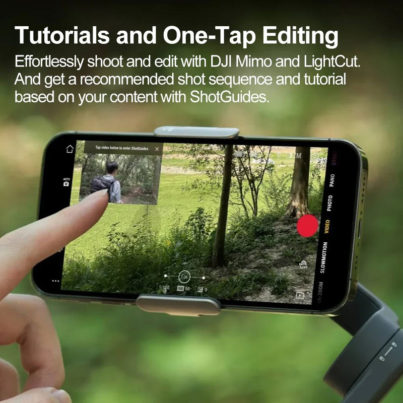 DJI Osmo Mobile 7 Portable and Foldable DJI OM7 3-Axis Stabilization ActveTrack 6.0 DJI OM 6 New Original In Stock