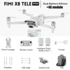 FIMI X8 TELE MAX New Drone 4K 60fps 3-Axis Gimbal Camera Drone Professional GPS 20KM RC Quadcopter spot goods