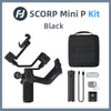 FeiyuTech Official SCORP MINI-P Kit 3-Axis Handheld Gimbal Handle Grip for Smartphone iPhone 15Pro Samsung with Tripod 520g load