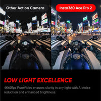 Original Insta360 Ace Pro 2 - 8K Waterproof Action Camera Co-Engineered with Leica,1/1.3" Sensor,Dual AI Chip,Leading Low Light