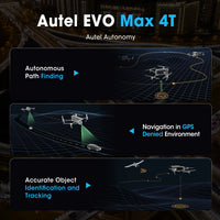 Autel Robotics EVO Max 4T Enterprise 8K Drone millimeter wave radar Obstacle Avoidance 10X optical zoom with Laser Rangefinder