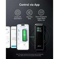 Prime 27,650mAh Power Bank (250W) with 100W Charging Base, 3-Port Portable Charger, Smart App, Compatible with iPhone