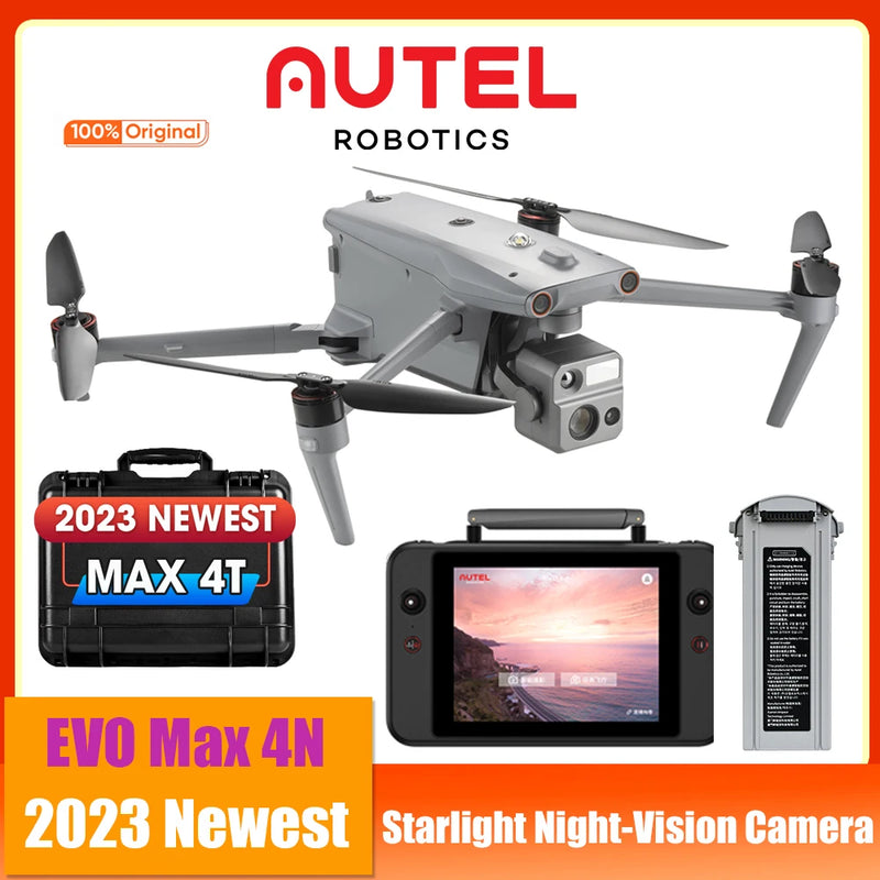 Autel Robotics EVO Max 4N 720° Obstacle Avoidance Night-Vision Camera Professional Thermal Imaging Quadcopter 20km Long Range