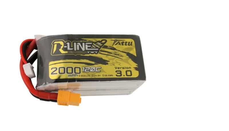 Tattu R-Line Version 3.0 V3 1050/1300/1550/1800/2000mAh 120C 4S 6S 4.2V Lipo Battery XT60 Plug FPV Racing Drone RC Quadcopter
