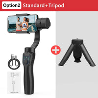 F8 Handheld 3-Axis Gimbal Phone Holder Anti Shake Video Record Stabilizer for Xiaomi iPhone Cellphone Smartphone gimbal camera