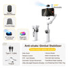 AOCHUAN Smart V8 3-Axis Handheld Gimbal Phone Stabilizer with Extension Rod Tripod Face Tracking for iPhone Android Tiktok Vlog