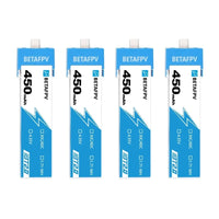 BETAFPV Cetus Pro Brushless 450mAh 1S/500mAh Battery 4pcs
