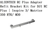 ALIENTECH RC Plus Adapter Refit Bracket Kit for DJI RC Plus | DJI Inspire 3/ Matrice 350 RTK/ M30