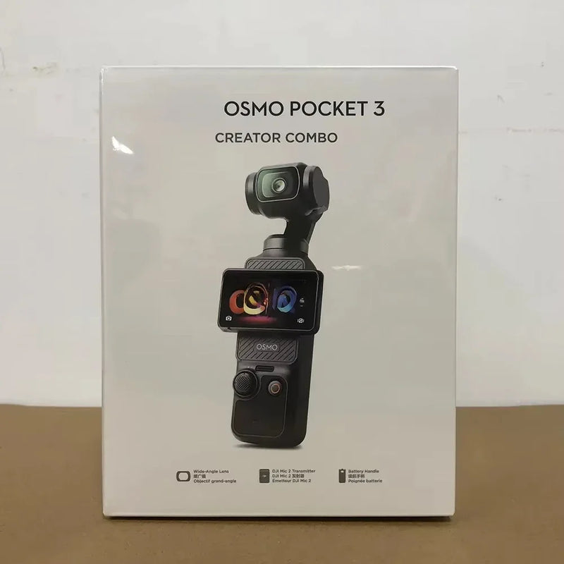 For DJI-Osmo Pocket 3 Combo Pocket Camera 1 inch CMOS 2 inch screen horizontal and vertical shooting 6 discount