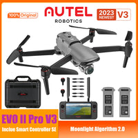 Autel Robotics EVO II Pro V3  6K HDR 1" CMOS Sensor Video Camera Drone Moonlight Algorithm 2.0 ISO 44000 360° Obstacle Avoidance