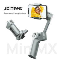 3-Axis Handheld Gimbal Stabilizer Selfie Stick for Smartphone Moza Mini MX