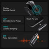 Hohem MIC-01 Wireless Lavalier Microphone Dual Noise Canceling Recording 20 Hours Battery LifeLive Streaming for Android