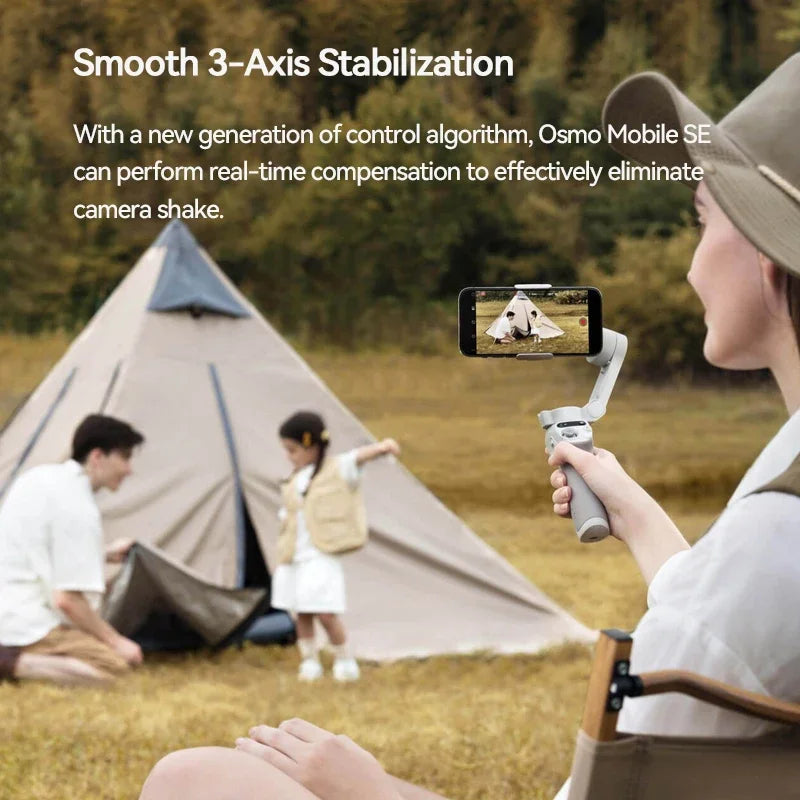 DJI Osmo Mobile SE OM SE Handheld Gimbal ActiveTrack 5.0 Magnetic Design Quick Roll DJI Brand New Original in Stock
