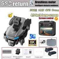 New SG901 MAX GPS Folding Drone with Large Screen Remote Control Radar Obstacle Avoidance Professional 8K Camera