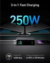 Anker Prime Power Bank 27650mAh 3-Port 140W Max Portable Charger Battery Portable Power Bank Large Capacity 250W for Laptop