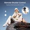 Hohem MIC-01 wireless Lavalier Microphone, Noise Canceling Recording, 20 hours battery life, for iPhone, Android, Live Streaming