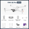 FIMI X8 Pro 2025 drone  4K 60fps 20KM range 3-axis Gimbal GPS AI Super Night Video 1/1.3-inch 48Mp CMOS sensor Smart Tracking