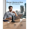 Prime 27,650mAh Power Bank (250W) with 100W Charging Base, 3-Port Portable Charger, Smart App, Compatible with iPhone