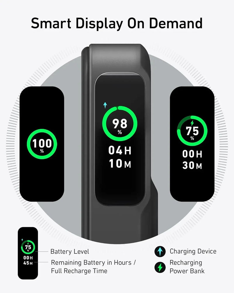 Anker MagGo Power Bank 10000mAh Qi2 Certified 15W Ultra-Fast MagSafe Portable Battery Pack for iPhone 12 13 14 15 Pro Max