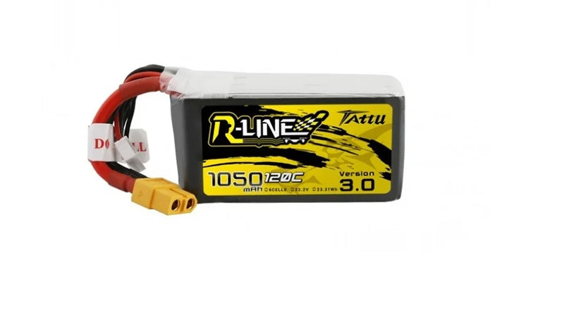 Tattu R-Line Version 3.0 V3 1050/1300/1550/1800/2000mAh 120C 4S 6S 4.2V Lipo Battery XT60 Plug FPV Racing Drone RC Quadcopter