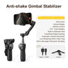 AOCHUAN Smart V8 3-Axis Handheld Gimbal Phone Stabilizer with Extension Rod Tripod Face Tracking for iPhone Android Tiktok Vlog