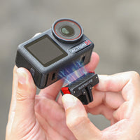 Sunnylife Magnetic Adapter Mount for DJI Osmo Action 5 Pro 4 Foldable Quick Release Mount Base Tripod Adapter Mount Accessories