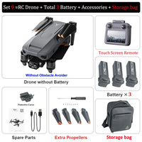 New ZLL SG909 Drone 4K Camera 3-Axis Gimbal WIFI Obstacle Avoidance Touch Screen FPV Brushless EIS Electronic RC Quadcopter Toys