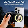 2025 Magsafe Bluetooth Shutter Phone Holder Camera Handle Grip Selfie Stablizer W FillLight Shooting for Iphone 16 15 14 Android