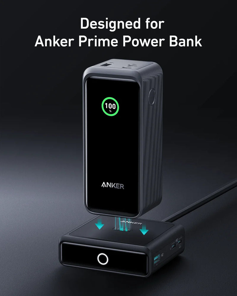 Anker Prime 100W Charging Base GaN USB-A USB-C Port A1902