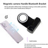 2025 Magsafe Bluetooth Shutter Phone Holder Camera Handle Grip Selfie Stablizer W FillLight Shooting for Iphone 16 15 14 Android