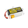 TATTU R-Line Version 5.0 V5 22.2V 850/1050/1300/1200/1400mAh 150C 6S1P LiPo Battery for RC Racing Drone RC Quadcopter XT60 Plug