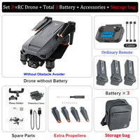 ZLL SG909 Professional Drone 3-axis Gimbal 4K Camera Touch Screen Radar Obstacle Avoidance Brushless Motor