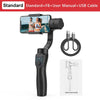 F8 Handheld 3-Axis Gimbal Phone Holder Anti Shake Video Record Stabilizer for Xiaomi iPhone Cellphone Smartphone gimbal camera